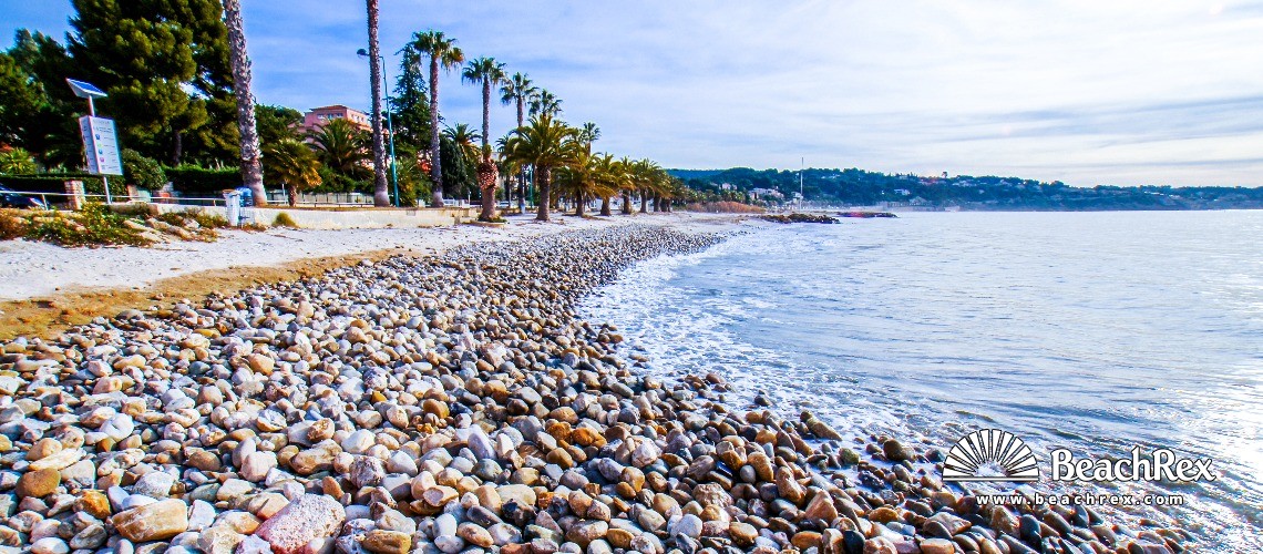 France - Var -  Bandol - Beach du Grand Vallat
