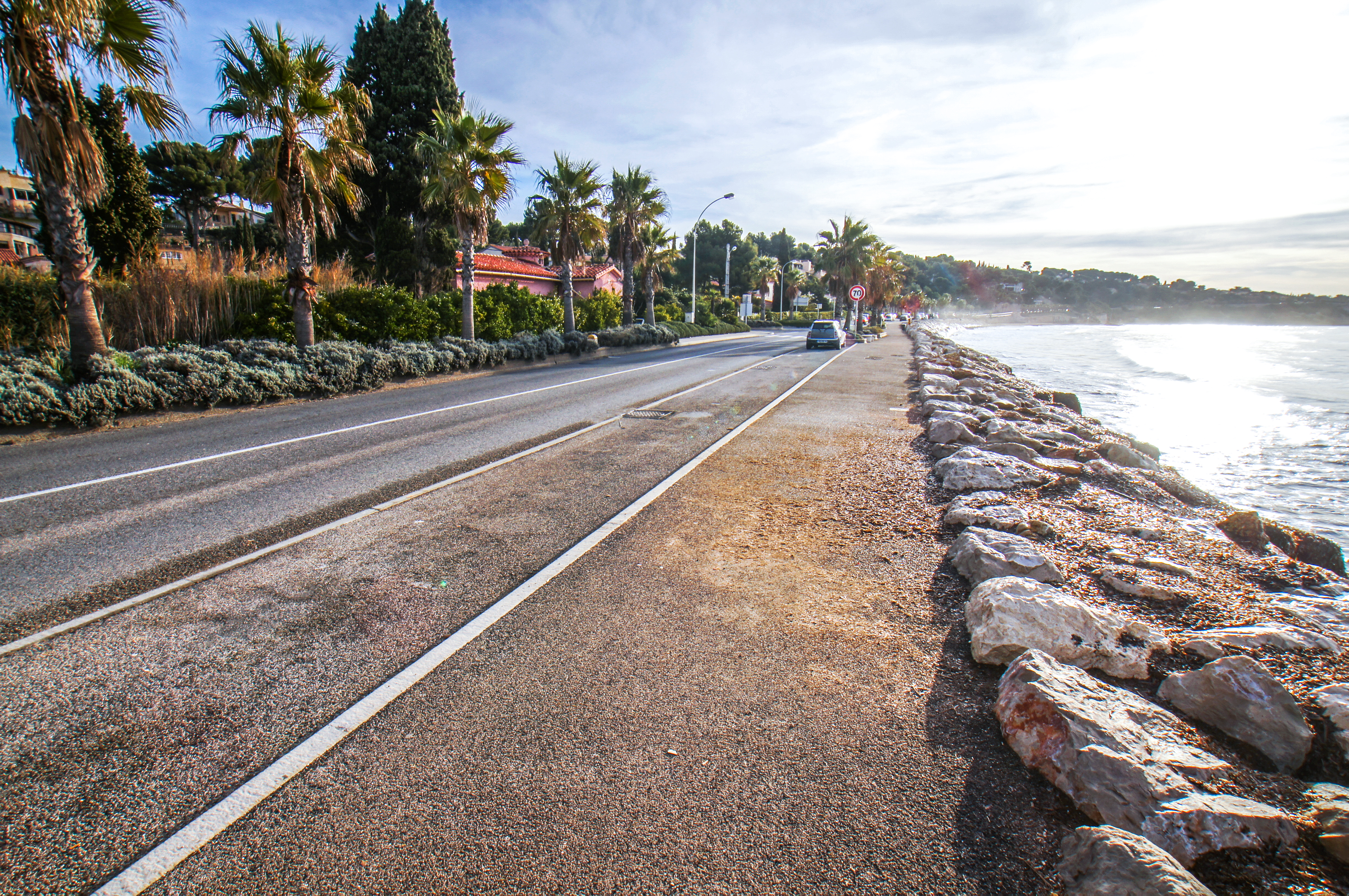 France - Var -  Bandol - Beach du Grand Vallat