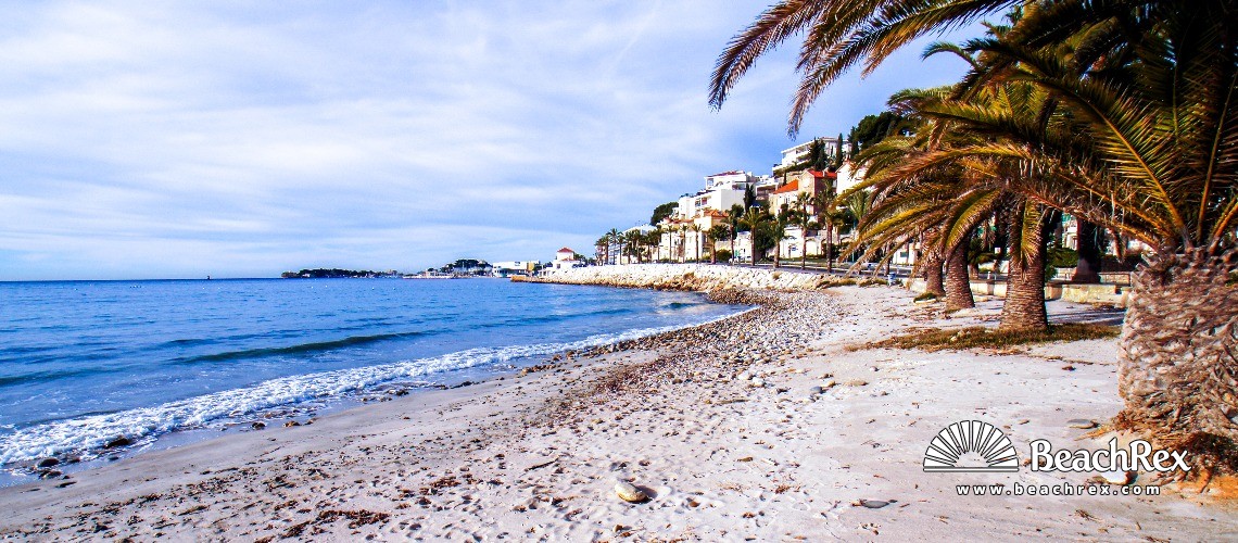 France - Var -  Bandol - Beach du Grand Vallat