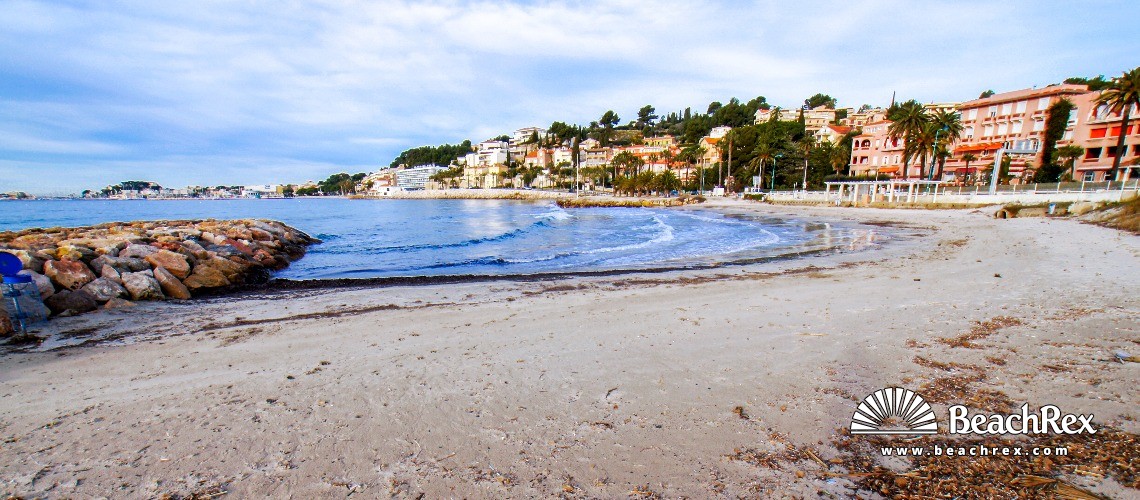 France - Var -  Bandol - Beach du Grand Vallat