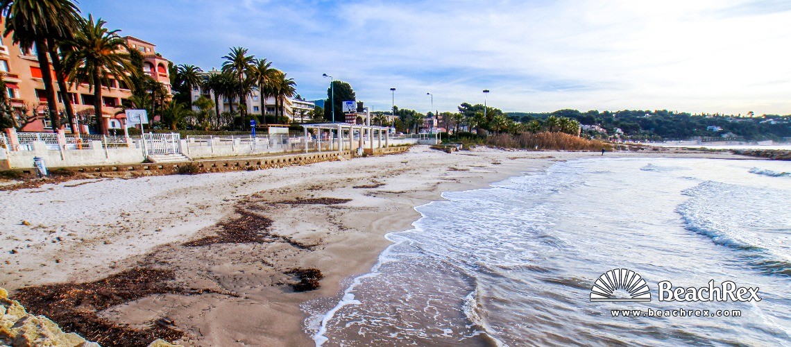 France - Var -  Bandol - Beach du Grand Vallat
