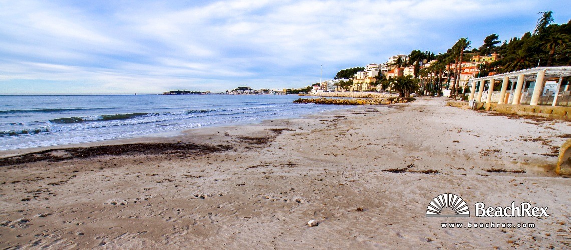 France - Var -  Bandol - Beach du Grand Vallat