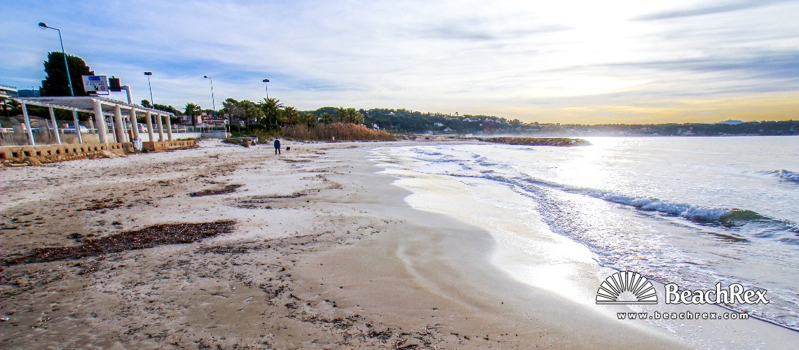 France - Var -  Bandol - Beach du Grand Vallat