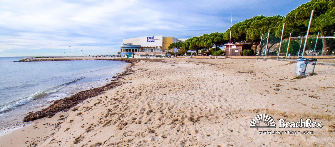 France - Var -  Bandol - Beach du Casino
