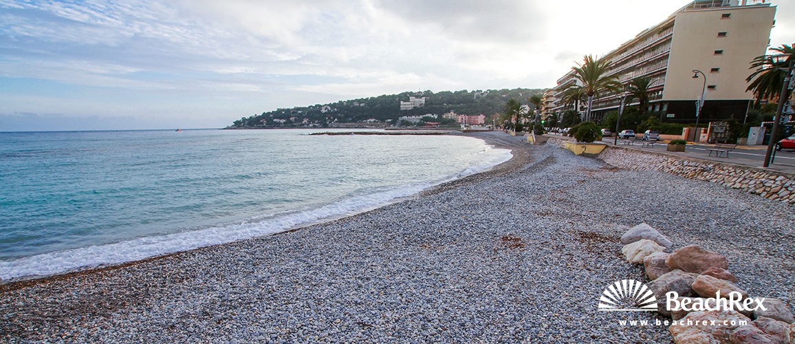France - AlpesMaritimes -  Roquebrune-Cap-Martin - Beach Carnoles