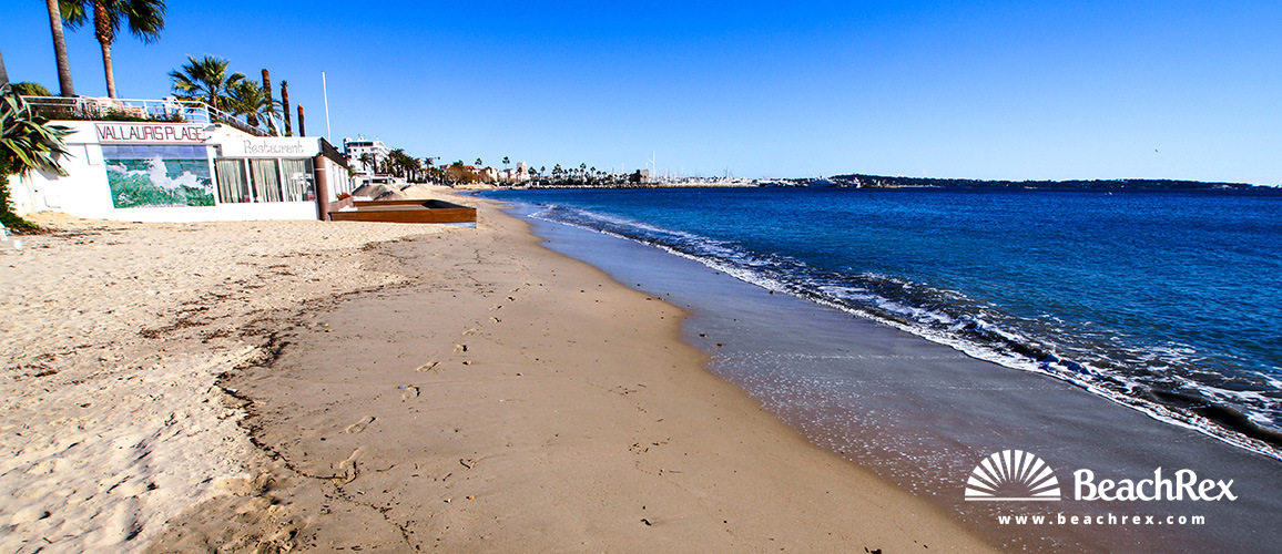 Frankreich - AlpesMaritimes -  Vallauris - Strand du Soleil