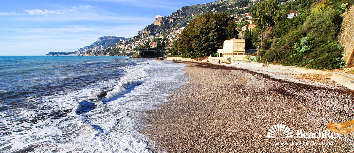 France - AlpesMaritimes -  Roquebrune-Cap-Martin - Beach Buse