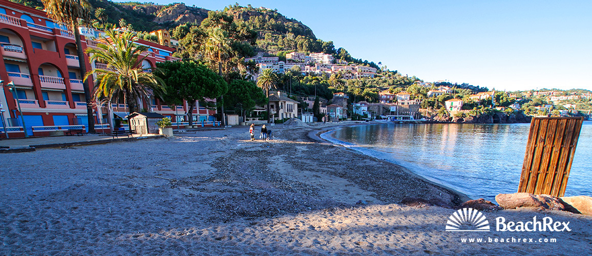 Francia - AlpesMaritimes -  Théoule-sur-Mer - Playa de Suveret