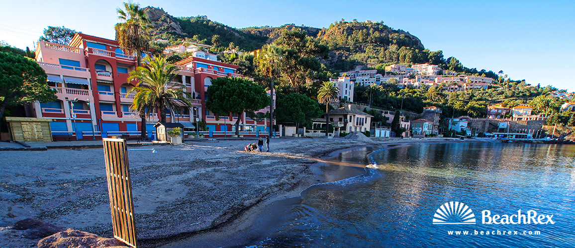 Francia - AlpesMaritimes -  Théoule-sur-Mer - Playa de Suveret