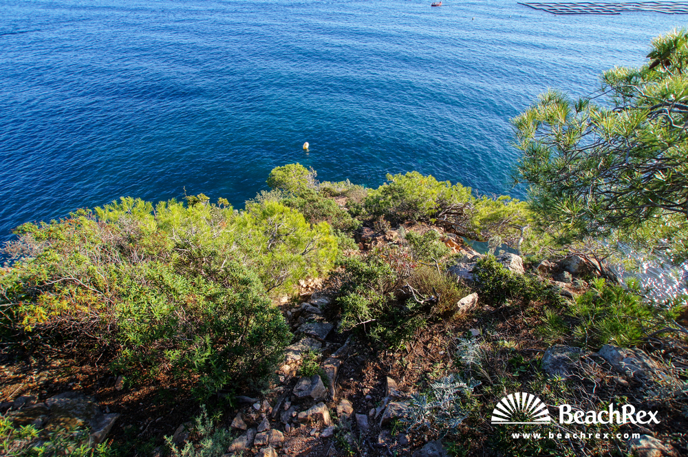 France - AlpesMaritimes -  Théoule-sur-Mer - Beach Ballif