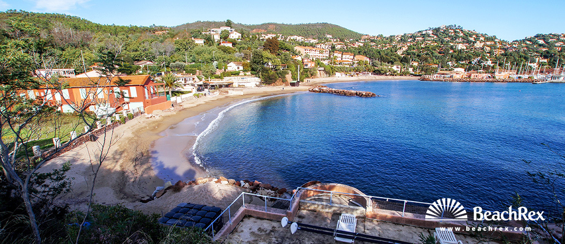 france - AlpesMaritimes -  Théoule-sur-Mer - Plage la Figuerette