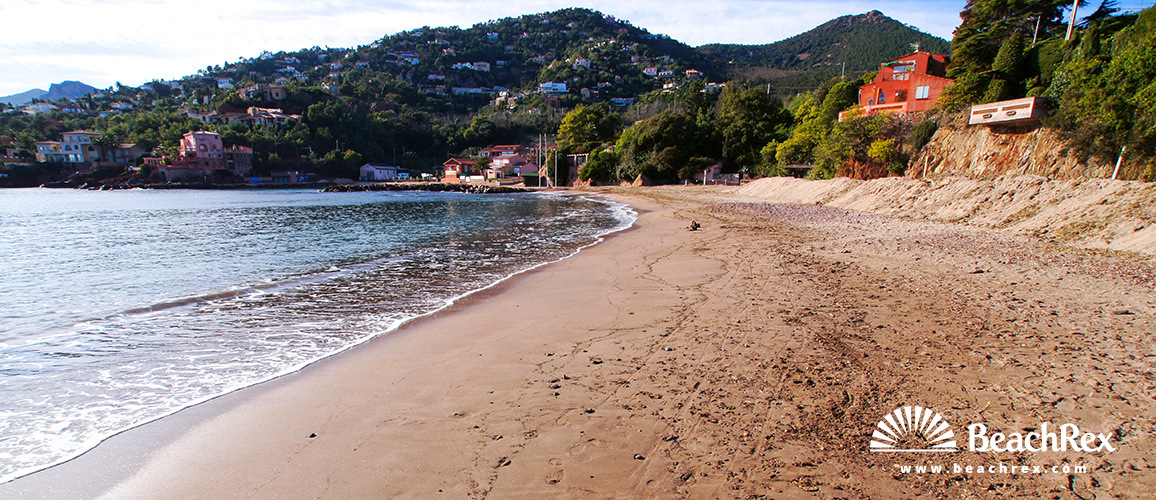 france - AlpesMaritimes -  Théoule-sur-Mer - Plage la Figuerette
