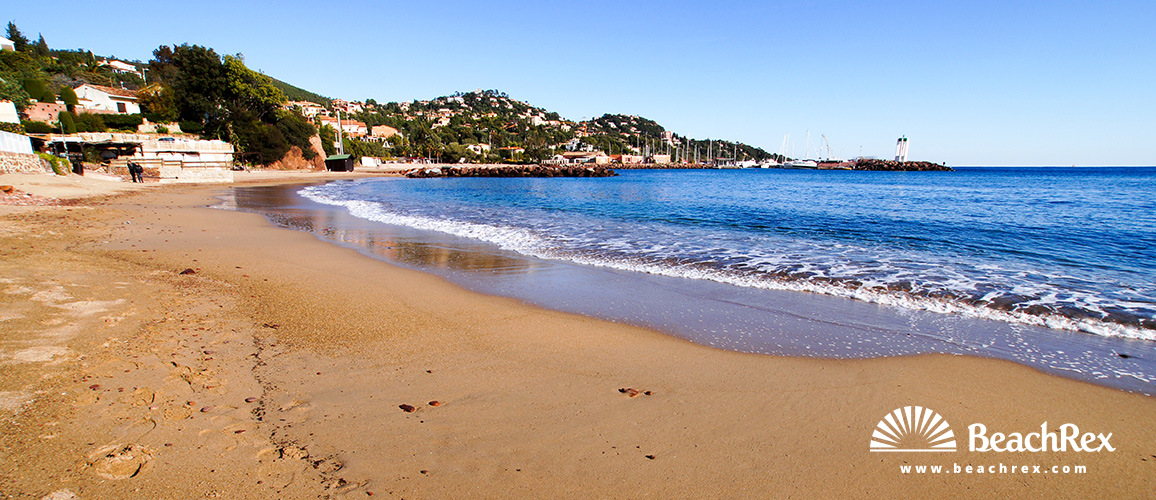 france - AlpesMaritimes -  Théoule-sur-Mer - Plage la Figuerette