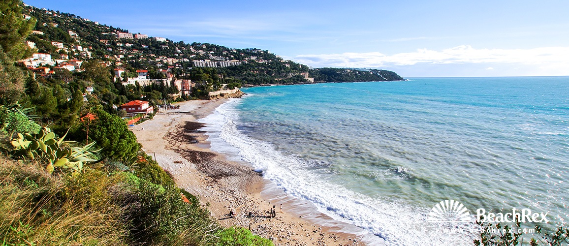 France - AlpesMaritimes -  Roquebrune-Cap-Martin - Beach Golfe Bleu