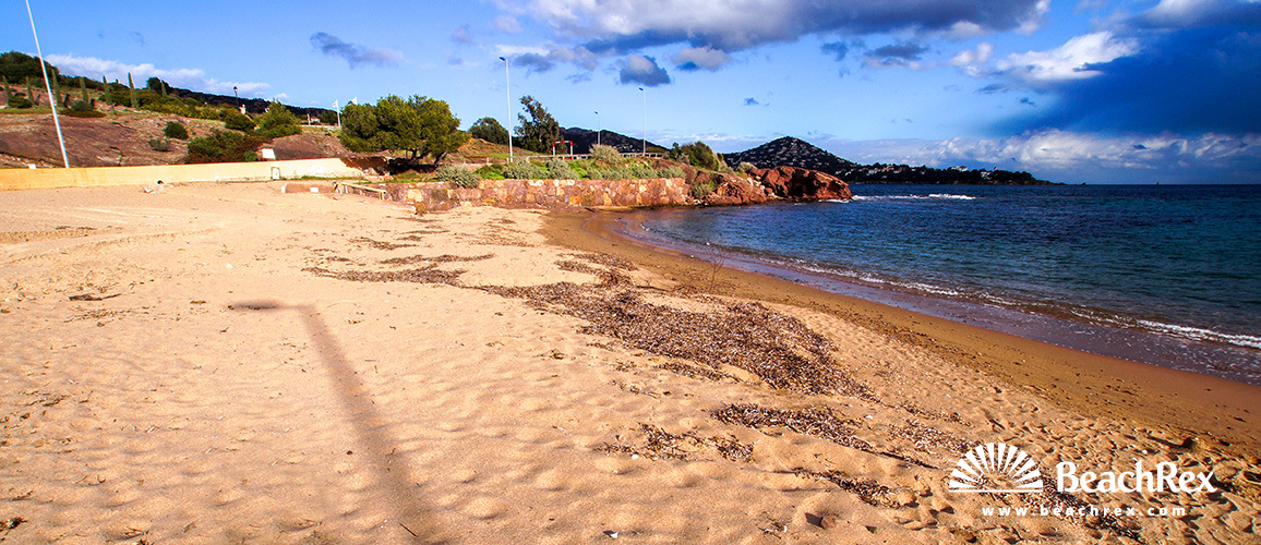 France - Var -  Saint-Raphaël - Beach du Pourrousset