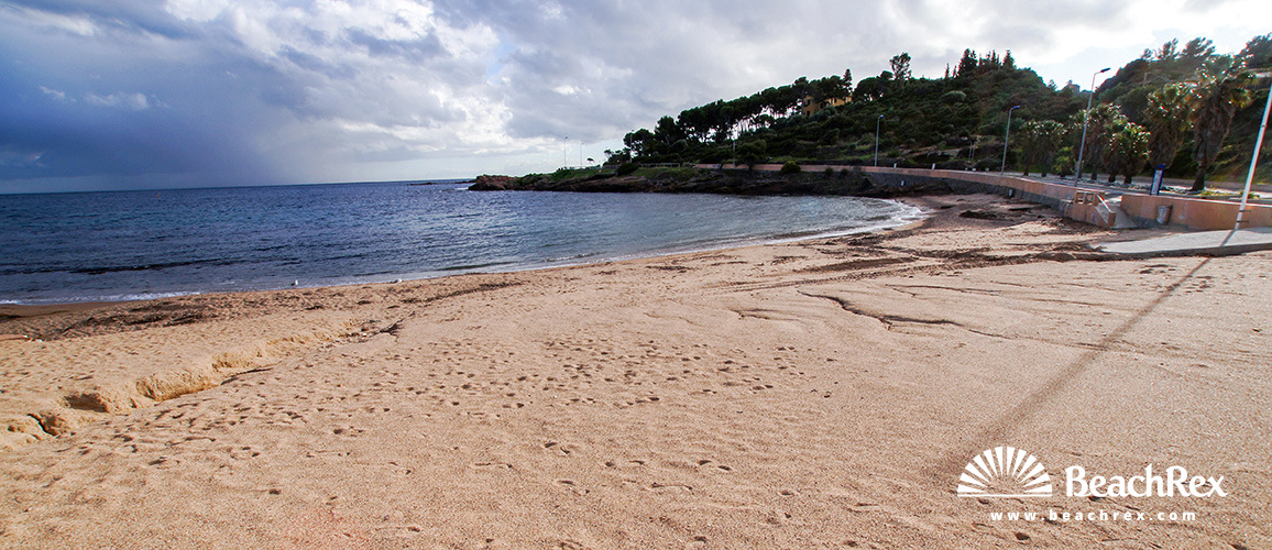 France - Var -  Saint-Raphaël - Beach du Pourrousset