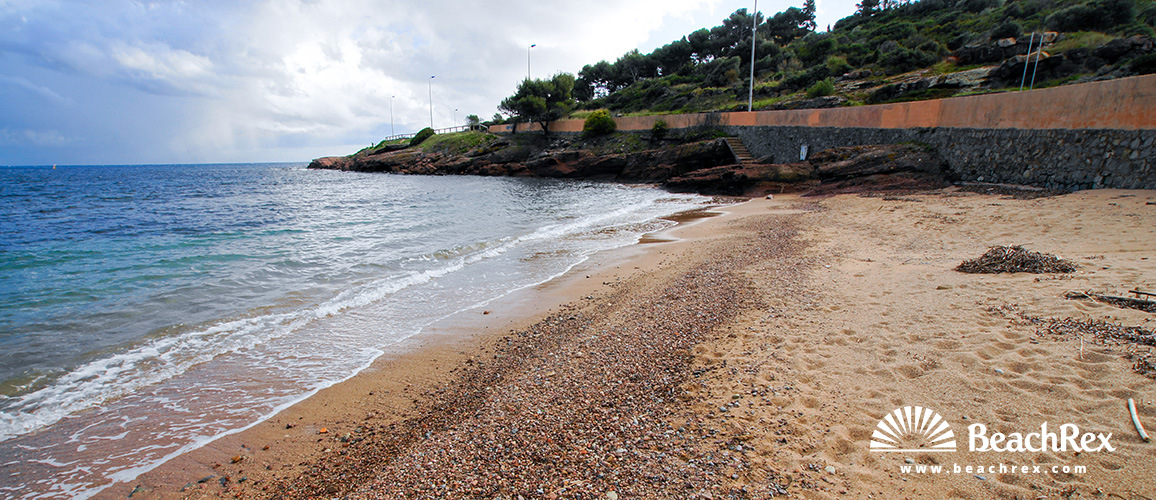 France - Var -  Saint-Raphaël - Beach du Pourrousset