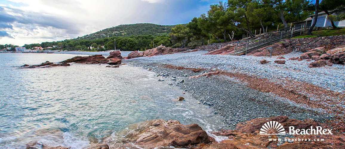 france - Var -  Saint-Raphaël - Plage du Débarquement