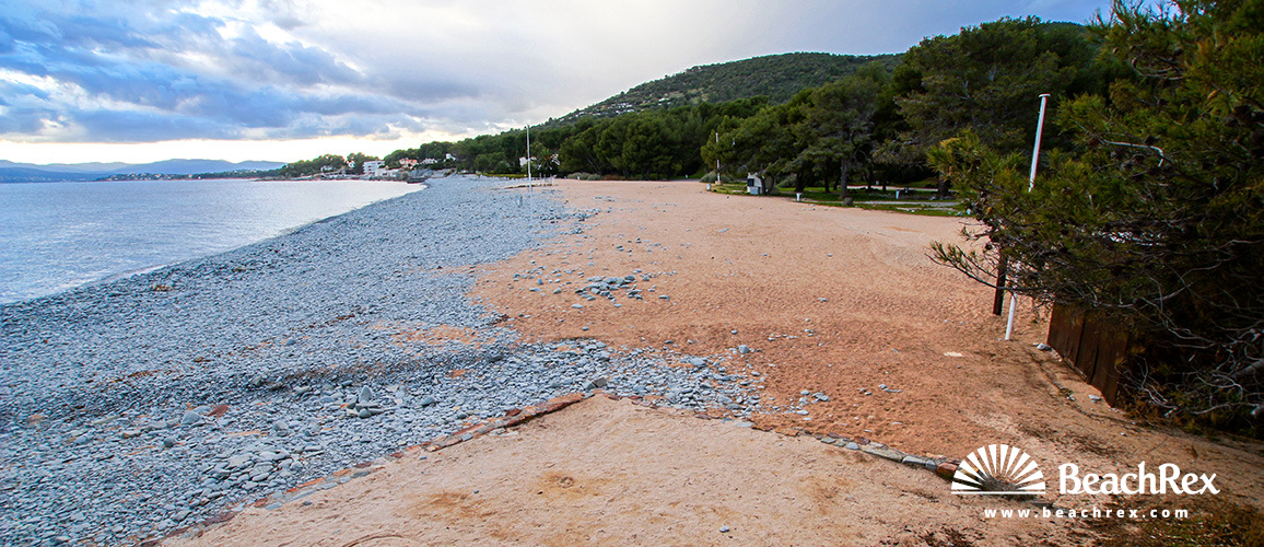 france - Var -  Saint-Raphaël - Plage du Débarquement