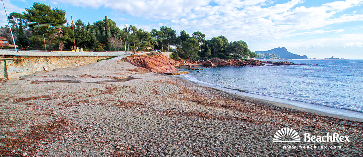 Frankreich - Var -  Saint-Raphaël - Strand de Boulouris