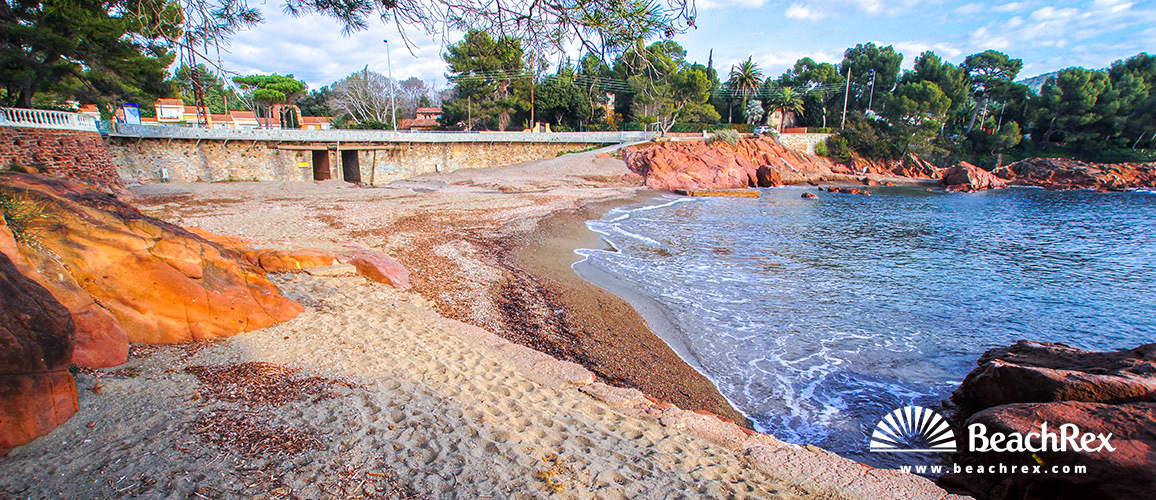Frankreich - Var -  Saint-Raphaël - Strand de Boulouris