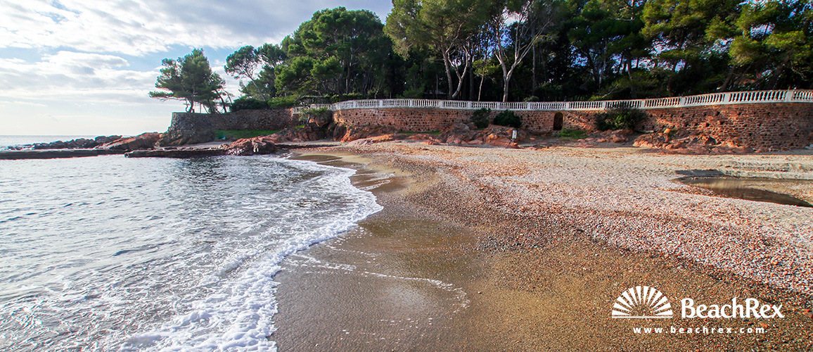Frankreich - Var -  Saint-Raphaël - Strand de Boulouris
