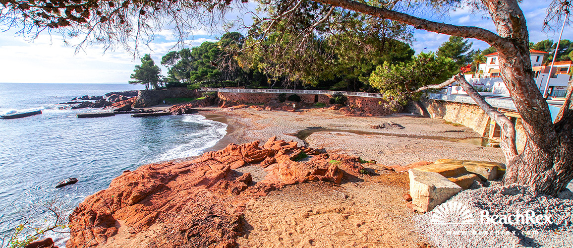 Frankreich - Var -  Saint-Raphaël - Strand de Boulouris