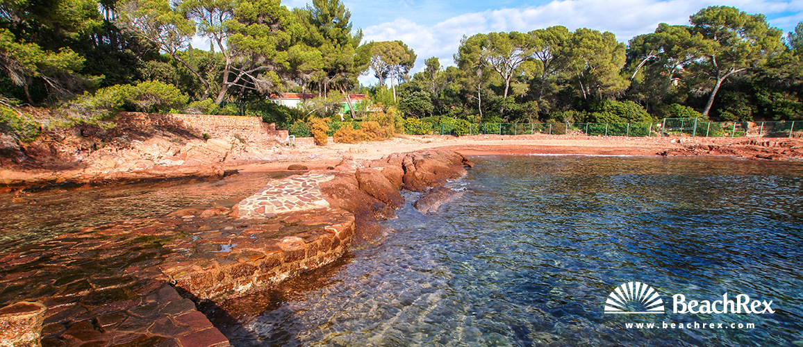 France - Var -  Saint-Raphaël - Beach Salomea