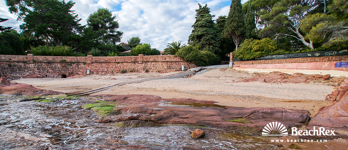 France - Var -  Saint-Raphaël - Beach du Val Fleuri