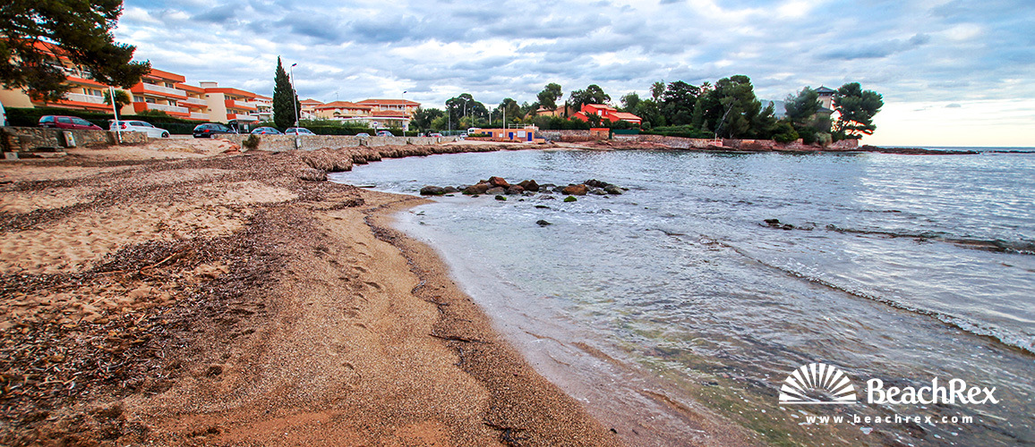 france - Var -  Saint-Raphaël - Plage de la Péguière