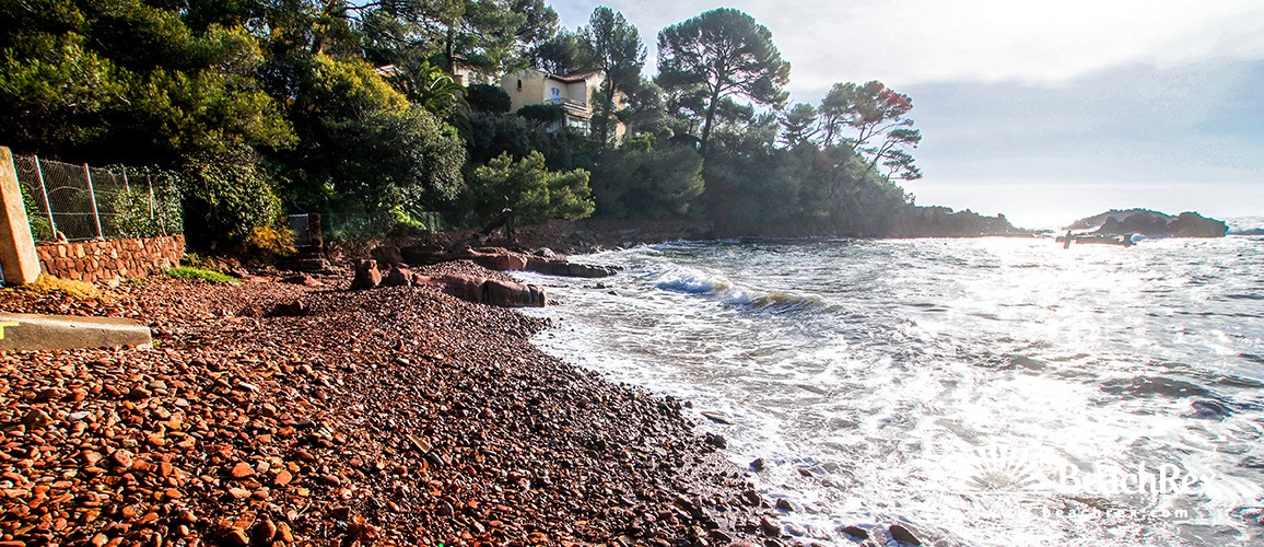france - Var -  Saint-Raphaël - Plage de Santa Lucia