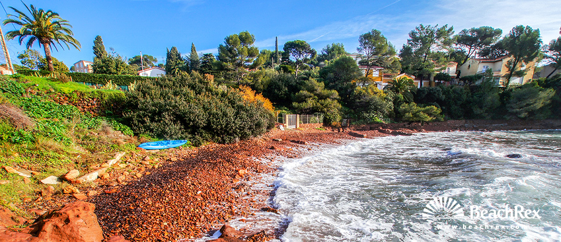 france - Var -  Saint-Raphaël - Plage de Santa Lucia