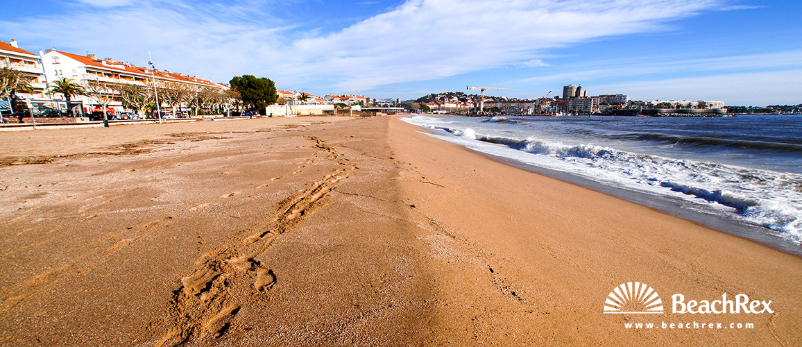 france - Var -  Fréjus - Plage de Fréjus