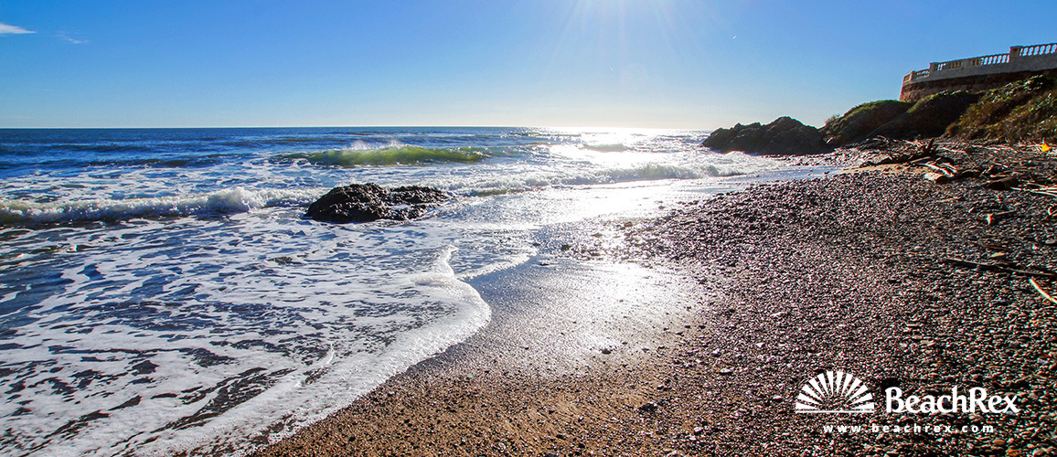 France - Var -  Fréjus - Beach du Pont de Bois