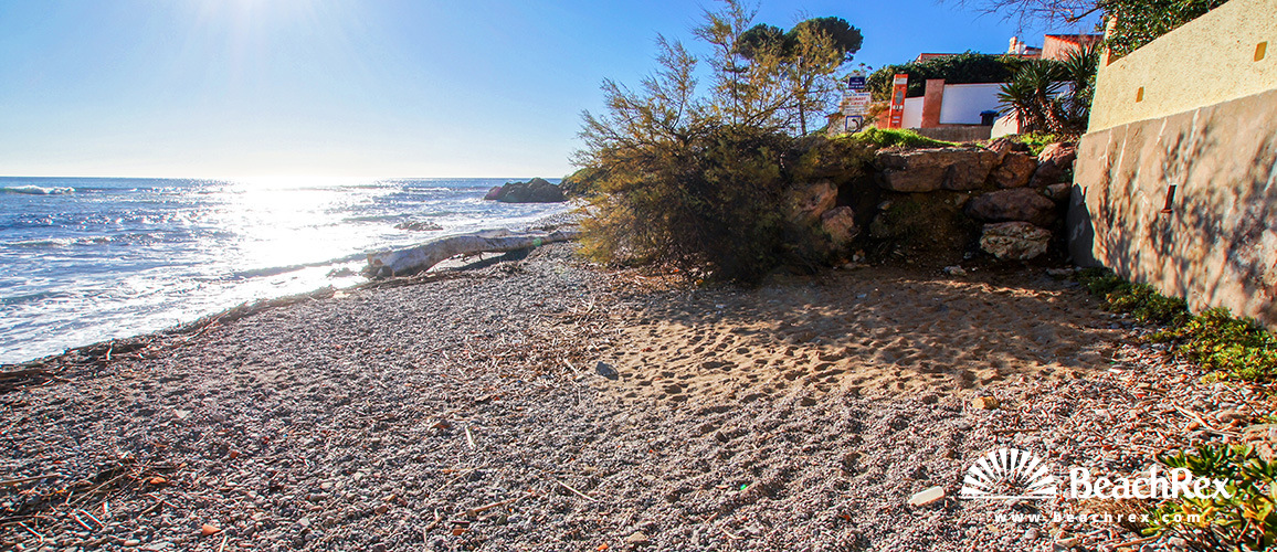 France - Var -  Fréjus - Beach du Pont de Bois