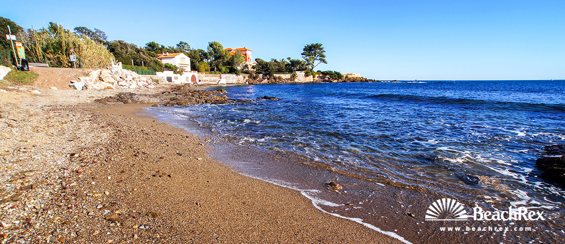 france - Var -  Fréjus - Plage des Corailleurs