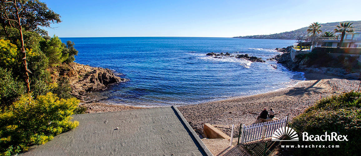 France - Var -  Fréjus - Beach du Petit Boucharel