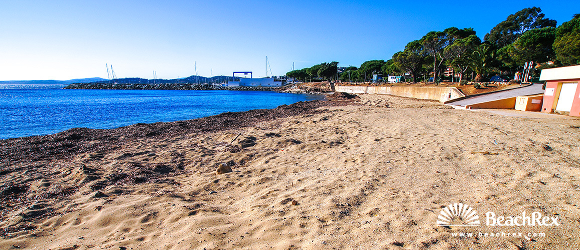 france - Var -  Roquebrune-sur-Argens - Plage des Peiras