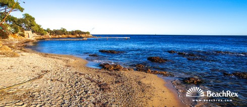 France - Var -  Sainte-Maxime - Beach de l'Ancienne Batterie