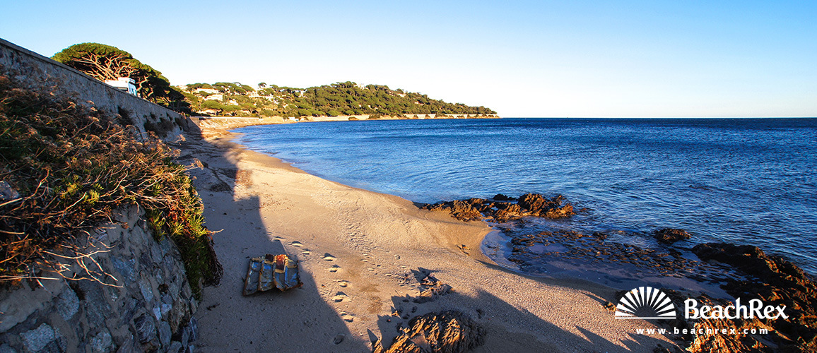 France - Var -  Sainte-Maxime - Beach de la Madrague