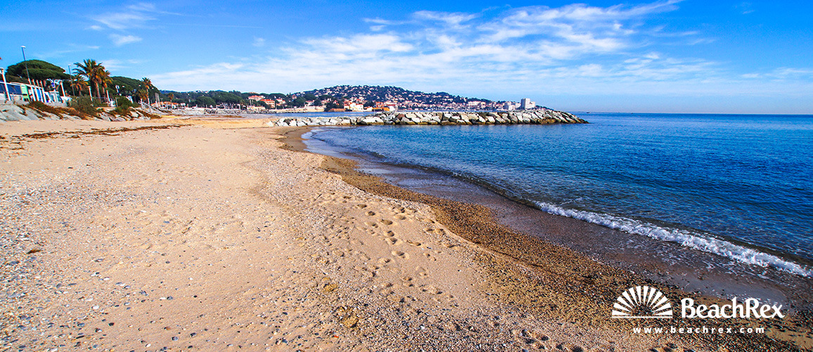 France - Var -  Sainte-Maxime - Beach de la Croisette