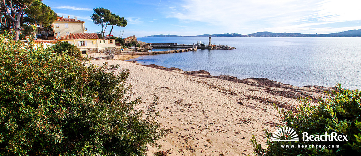 France - Var -  Grimaud - Beach Les Cigales