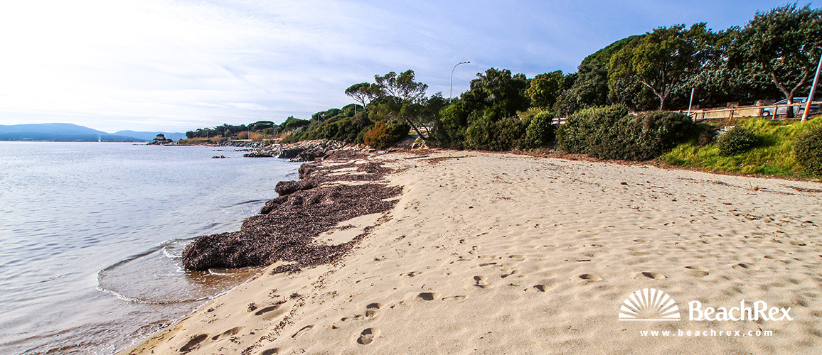 France - Var -  Grimaud - Beach Les Cigales