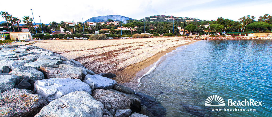 France - Var -  Grimaud - Beach Guerrevielle