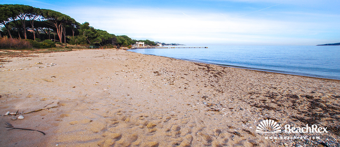 France - Var -  Grimaud - Beach du Vieux Moulin
