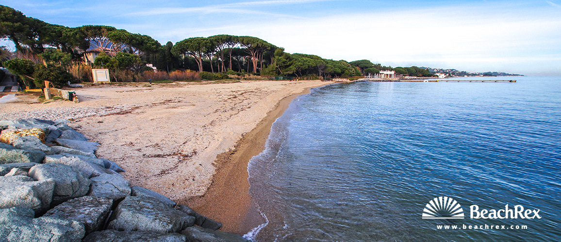 France - Var -  Grimaud - Beach du Vieux Moulin