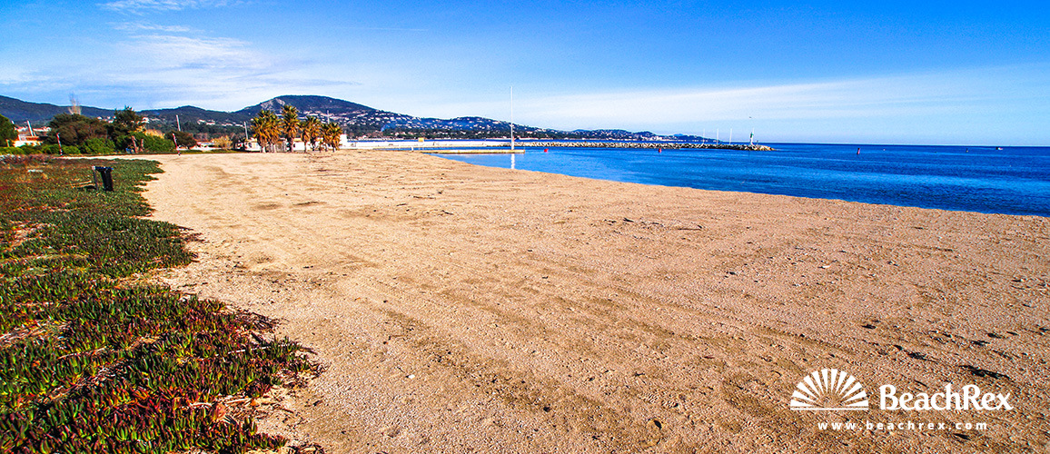 France - Var -  Grimaud - Beach Sud