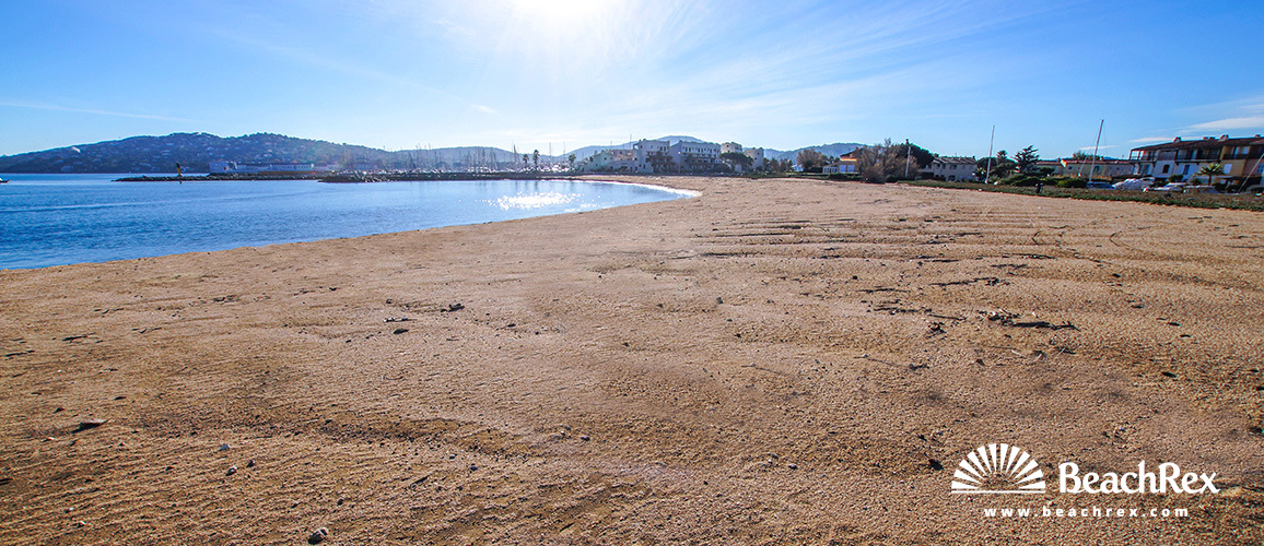 France - Var -  Grimaud - Beach Sud