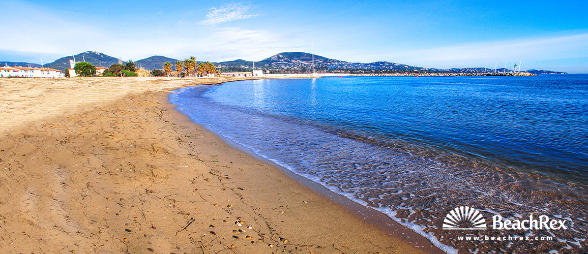 France - Var -  Grimaud - Beach Sud
