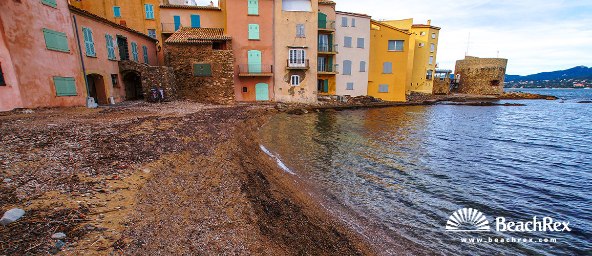 France - Var -  Saint-Tropez - Beach de la Glaye
